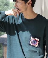 B:MING by BEAMS / クロッシェポケット カットソー